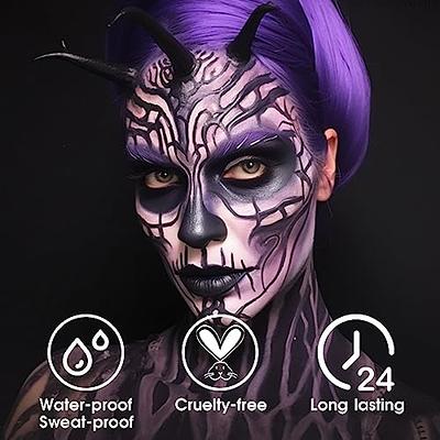 BADCOLOR Gold Eye Black Blendable Face Body Paint Stick, Waterproof  Metallic Full Body Paint Sticks Makeup for Halloween Special Effects  Cosplay Skeleton Clown Costume Parties - Yahoo Shopping