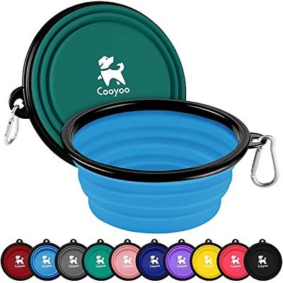 LAVAED 4 Pack Collapsible Dog Bowl Portable Foldable Travel Pets Bowls Cats  Water Feeding Food Bowls Silicone Expandable Cup Dish Puppies for Walking  Camping Outdoors with Carabiner Clip - Yahoo Shopping