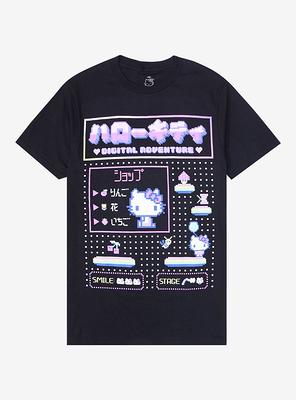 Hello Kitty And Friends Mushroom Boyfriend Fit Girls T-Shirt