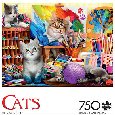 Steve Read Closet Cats 750 Piece Jigsaw Puzzle