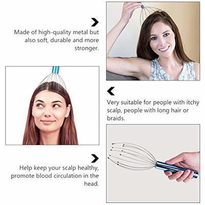 Head Scalp Massager Comb Neck Massage Roller Claws Tool for Hair