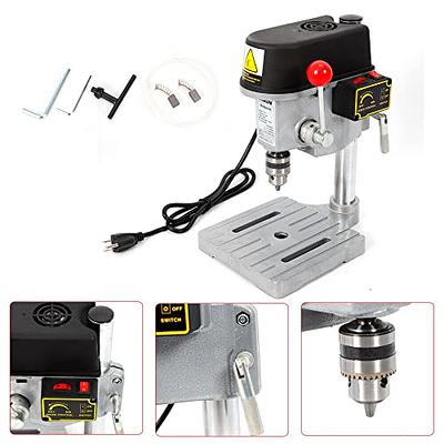 340W Mini Compact Table Electric Drill Press, 110V Portable Drill  Workbench, Small Benchtop Drill Press, 1-10mm Drill Bit Power Tool, Compact Small  Electric Drilling Machine Work - Yahoo Shopping