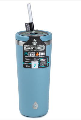 TAL Stainless Steel Ranger Tumbler 24 fl oz, Blue Slate