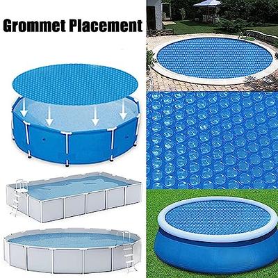 ALASSE Solar Covers for Above Ground Pools, Round Heat Insulating Pool  Blanket Cover (4-10 Feet), Protective Round Thermal Blanket with Heart-Shaped  Air Bubbles for Pool Hot Tub Spa - Yahoo Shopping