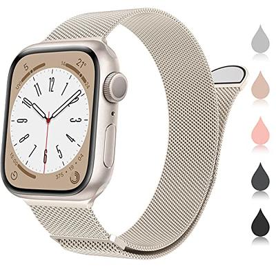  Marge Plus Compatible with Apple Watch Band Series 9,  Ultra/Ultra 2, SE, 8 7 6 5 4 3 2 1 38mm 40mm 41mm 42mm 44mm 45mm 49mm Women  and Men, Stainless
