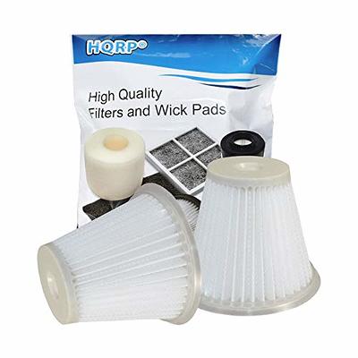 HQRP 2-pack Filter for Black & Decker HNV220BCZ00 HNV220BCZ01 HNV220BCZ01FF  HNV220BCZ03FF Lithium Hand Vac