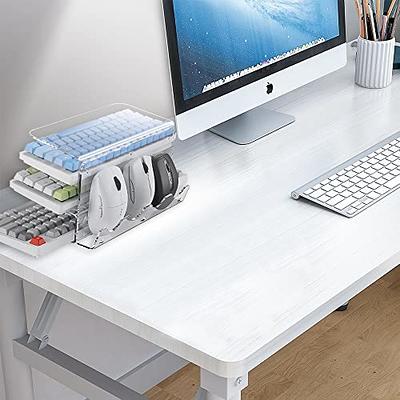 Acrylic Keyboard Mouse Storage Rack, Gaming Keyboard Plate Frame Holder  Stand, 3-Tier Keyboard Display Stand Keyboard Mouse Desktop Organizer  (Transparent) - Yahoo Shopping