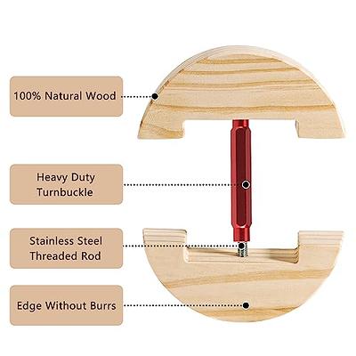 Frijpack Cowboy Hat Stretcher for Fitted Hat Wooden Hat Extender