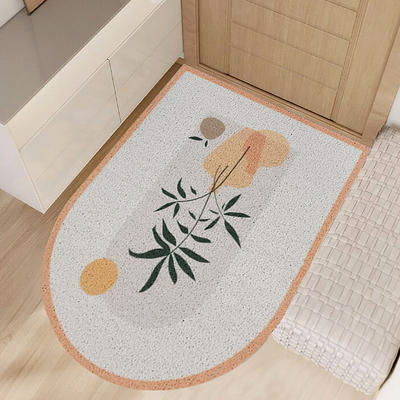 2' x 3' Modern Rectangle Art Doormat Non-Slip Nature Hills Pattern Front Door  Mat