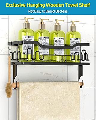  EUDELE Shower Caddy 5 Pack,Adhesive Shower Organizer