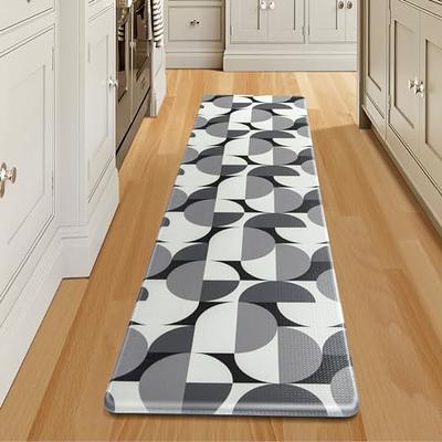 StepRite Kitchen Mats, 2PCS Kitchen Rugs, Cushioned Anti Fatigue Kitchen  Mats for Floor, Non-Slip Standing Desk Mat, Waterproof Kitchen Rug Set for