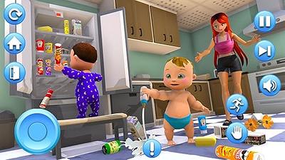 Who's your Virtual Dad and Naughty Baby Fun Simulator 3D: Mommy and Daddy Hide  Games::Appstore for Android