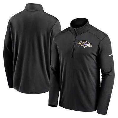 Nike Black Baltimore Ravens Fan Gear Wordmark Performance Pullover Hoodie