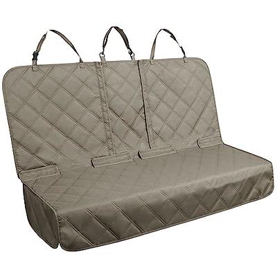 Toopca 2-Pack Leather Car Seat Cushion for Front Seats, Padded Bottom Seat  Cushions Covers with Storage Pockets Anti-Slip and Wrap, Padded Bottom Seat