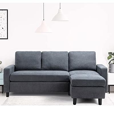 Convertible Sectional Sofa 3Piece LivingRoom Set Furniture Couch