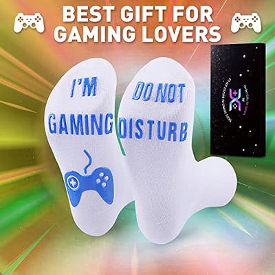 Gamer Socks Gifts for Him Gifts for Gamers Video Game Gamer Dad