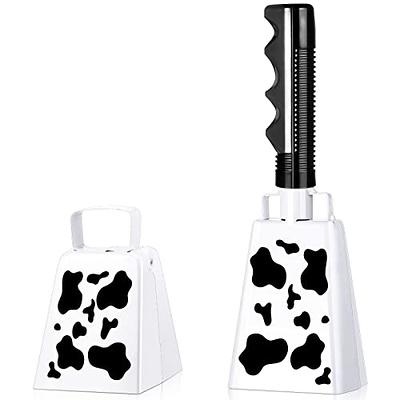 2 Pieces Cow Bell with Handle Noise Makers Cowbells for Sporting Events  Football Games 8.6 Inch Hand Percussion Cheering Loud Call Bell Musical  Instruments Call Bell Alarm for Parties(Lovely Style) - Yahoo Shopping