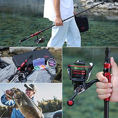 Sougayilang Telescopic Fishing Rod Combos with Protable Fishing Pole  Spinning Reels Fishing Carrier Bag for Travel Saltwater Freshwater Fishing( 1.8M/5.91FT) - Yahoo Shopping