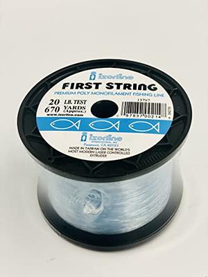 Izorline First String Premium Poly Monofilament Fishing Line 1/4