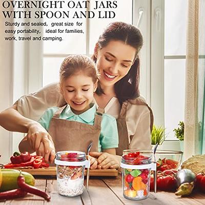 Overnight Oats Containers With Lids Large Capacity Airtight