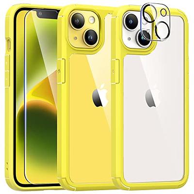 TAURI 5 in 1 for iPhone 15 Pro Max Case Crystal Clear, [Not-Yellowing