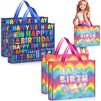 TOMNK 36pcs Paper Party Favor Bags, 9 Colors Small Gift Bags, Mini Goodie  Bags Wrapped Treat Bags for Birthdays, Baby Showers, Crafts and Activities