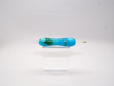 Mini Diamond Painting Pen, Turquoise, Blue, Pink, Black, White, Swirl,  Stylus Pen, Handturned, Acrylic. 