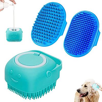 Cat Bath Brush - Dog Scrubber for Bath Brush with Soap Dispenser, Soft  Silicone Pet Shampoo Massage Dispenser Grooming Shower Brush for Short Long  Haired Dogs and Cats Washing Pink - Yahoo Shopping