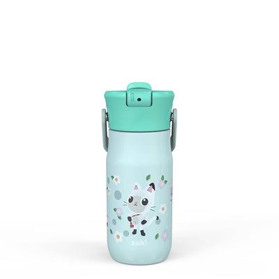 Zak Designs 20oz Stainless Steel Kids' Water Bottle with Antimicrobial Spout 'Disney Lilo and Stitch