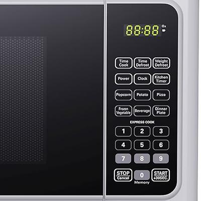 Black+Decker 0.7 Cu. Ft. 700W Stainless Steel Countertop Microwave Oven 