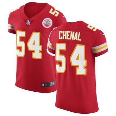 Leo Chenal Men's Nike Red Kansas City Chiefs Super Bowl LVII Game Custom Jersey