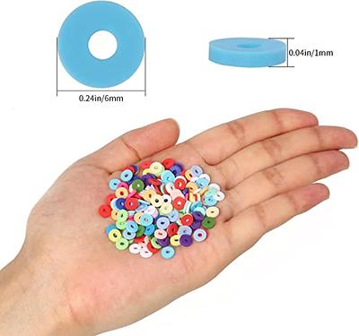  Gushu 5000 Pcs Red Clay Beads Bracelet Making Kit