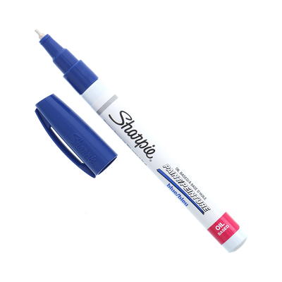 Sharpie Oil-Based Paint Marker, Extra-Fine Point, White Barrel