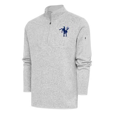 Indianapolis Colts Youth Double Logo Pullover Hoodie - Heather Royal