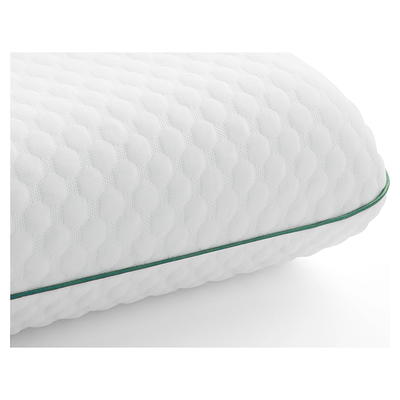 Rest Haven Gel Memory Foam Bed Pillow, Queen, 2 Pack, White