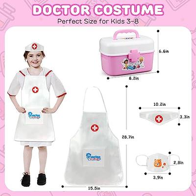 STEAM Life Doctor Kit for Kids, 56Pcs Kids Doctor Playset, Doctor