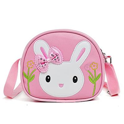 JUCHAO Mini Purse For Toddler Girls Crossbody Cute Princess Handbags Shoulder Bag For Toddler Little Girl