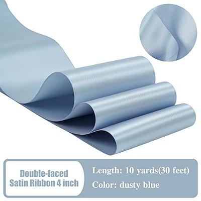 Dusty Blue Wedding Party Satin Ribbon