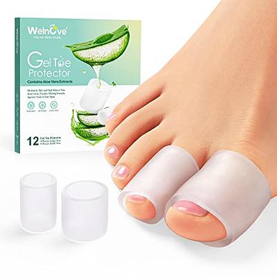 NatraCure Gel Toe Separators - Toe Spacers - 12 Pack - Medium : :  Beauty