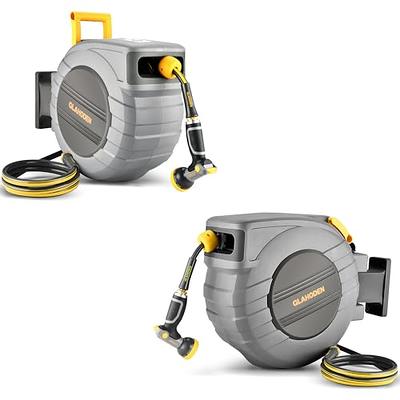 Metal Hose Reel with Automatic Rewind - Yahoo Shopping