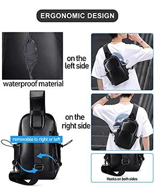 SEAFEW Green Sling Crossbody Backpack Shoulder Messenger Bag for Men Women,  Mini Anti Theft One Strap Motorcycle Backpack Sling Tactical Chest Bag for  Hiking Wa… | Sling bag, One strap backpack, Shoulder