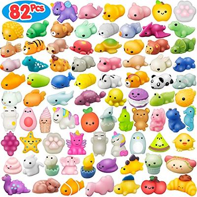 Dioju 82Pcs Mochi Squishy Toys, Mini Kawaii Squishies Toys for Kids Party  Favors, Fidget Toys for Boys Girls, Stress Relief Toy Bulk Classroom Prize,  Birthday Christmas Stocking, Goodie Bag Stuffers - Yahoo