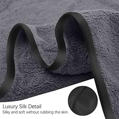 TENSTARS Silk Hemming Bath Towels for Bathroom Clearance - 27 x 55 inches -  Light Thin Quick Drying - Soft Microfiber Absorbent Towel for Bath Fitness,  Sports, Yoga, Travel, Gym - 2 Pack, Dark Grey - Yahoo Shopping