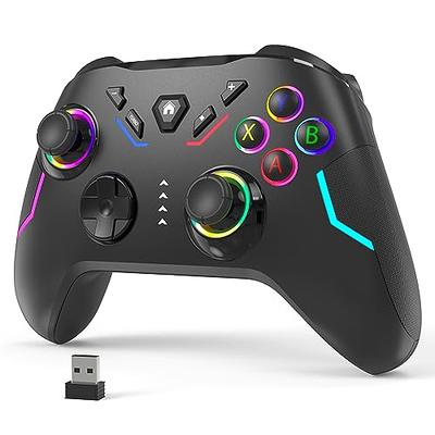 Xbox One Controller, 2.4GHz Wireless Xbox Controller with 3.5mm headphone  Audio Jack, Xbox One Replacement Controller with Built-in 800mAh Battery  for