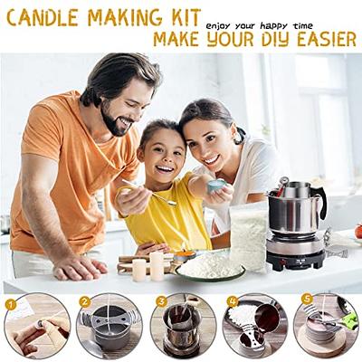 Wax Melting Pot Candle Making, Candle Making Kit Melting Pot