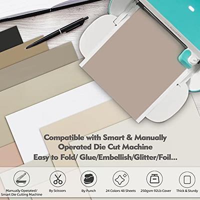  Livholic 60 Sheets Colored Cardstock 8.5 x 11 Assorted 80lb 20  Colors Solid Core Card Stock Printer Paper For Card Making Paper Crafting  Printer : Arts, Crafts & Sewing