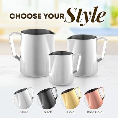 12oz Stainless Steel Milk Frothing Pitcher Gold