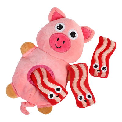 Squeaky Dog Toys, Interactive Hide And Seek Plush Dog Toy, Durable