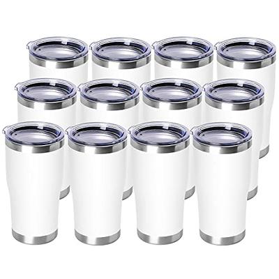 DOMICARE 20oz Tumbler with Lid Stainless Steel Tumblers Bulk