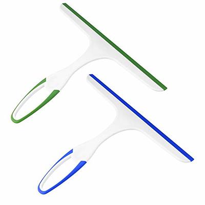 2 Pack Small Squeegees,Mini Silicone Squeegee for Car Windows,Side